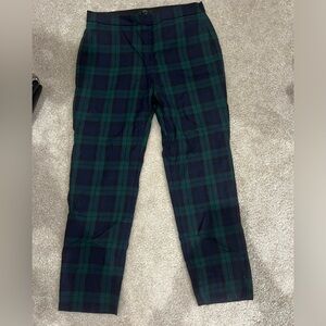 J. Crew Plaid Pants